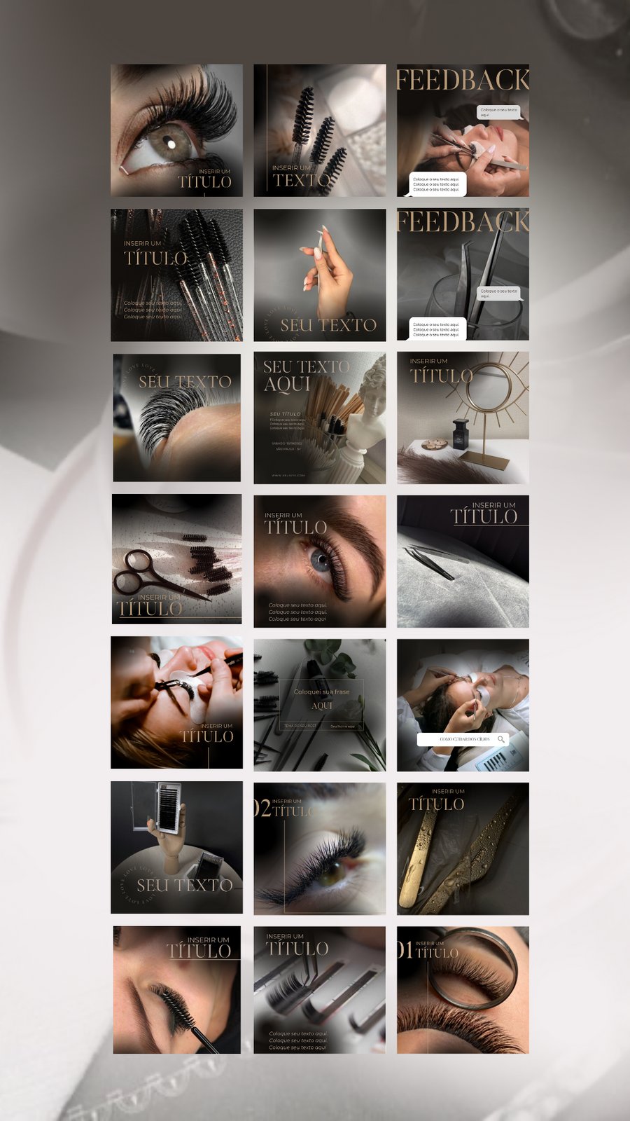 Pack Canva Feed Profissional