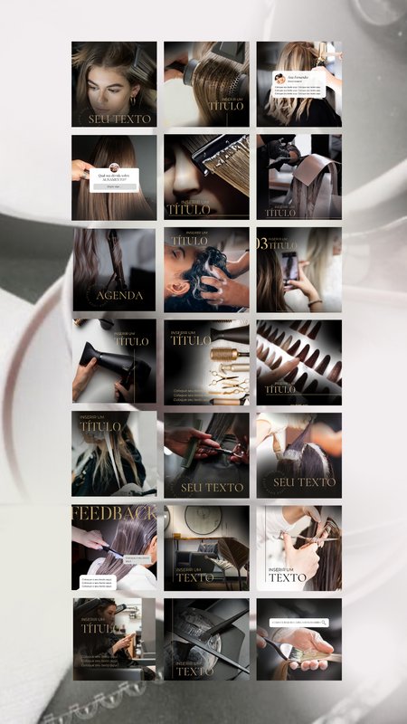 Pack Canva Feed Profissional